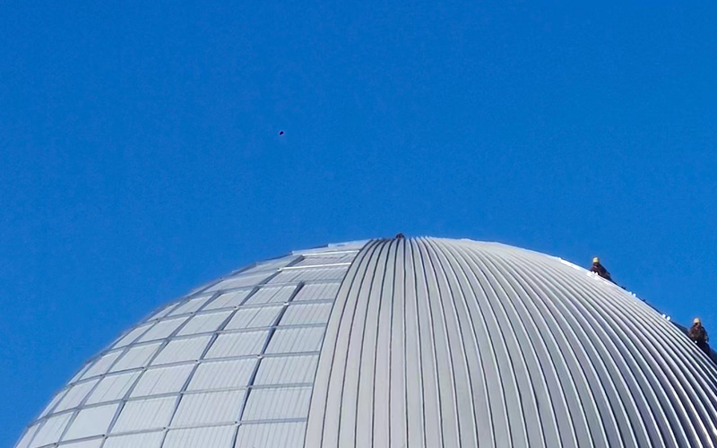 化德縣會展中心頂部維修改造項目